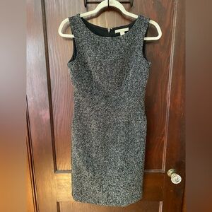Banana Republic Monochrome Tweed Dress